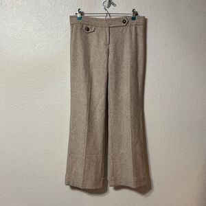 Trina Turk Wool Blend Trousers Size 6